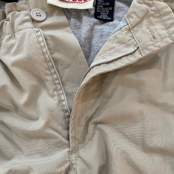 Vintage In-Zoo Bungee Cargo Parachute Pants Size XL. Like new Khaki - Picture 6 of 8